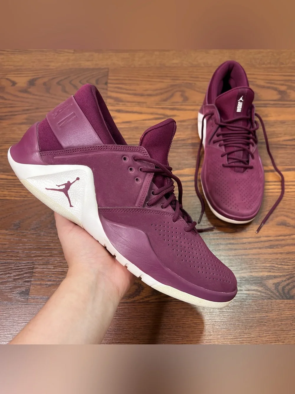 Air Jordan Flight Fresh Premium 'Bordeaux' (SKU: AH6462-625) size Men’s 10